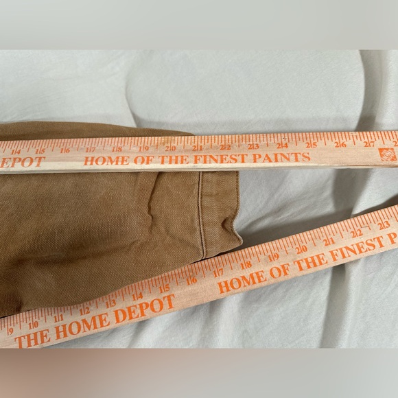 Dickies Detroit Full Zip Blanket Lined Workwear Large Cropped Tan Jacket Flawed - Picture 8 of 15